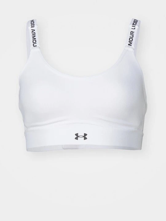 Zdjęcie produktu Stanik sportowy z średnim wsparciem Under Armour biały