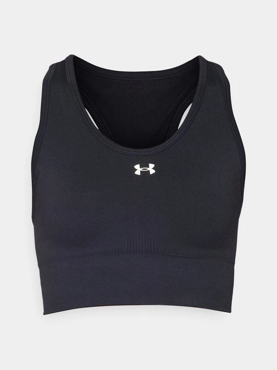 Zdjęcie produktu Stanik sportowy z średnim wsparciem Under Armour czarny