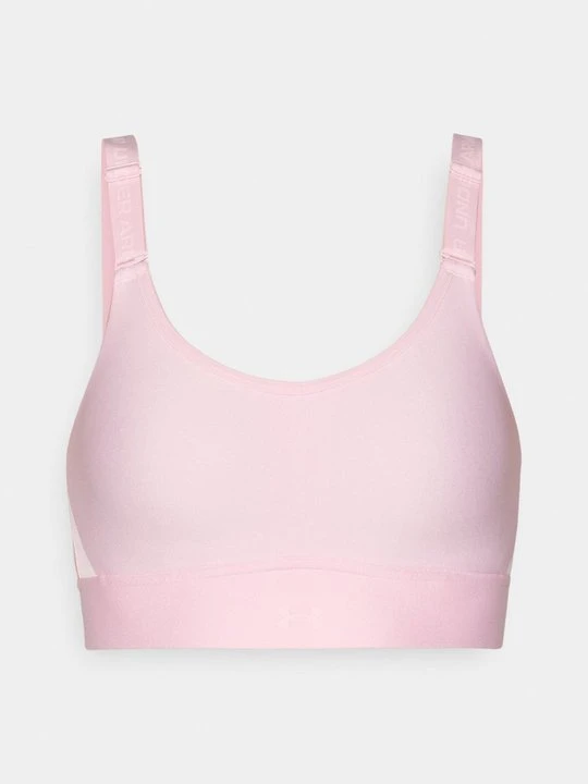 Zdjęcie produktu Stanik sportowy z średnim wsparciem Under Armour jasnoróżowy