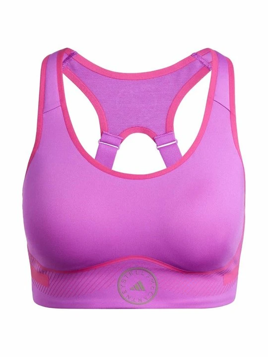 Zdjęcie produktu Stanik sportowy z wysokim wsparciem Adidas by Stella McCartney fioletowy