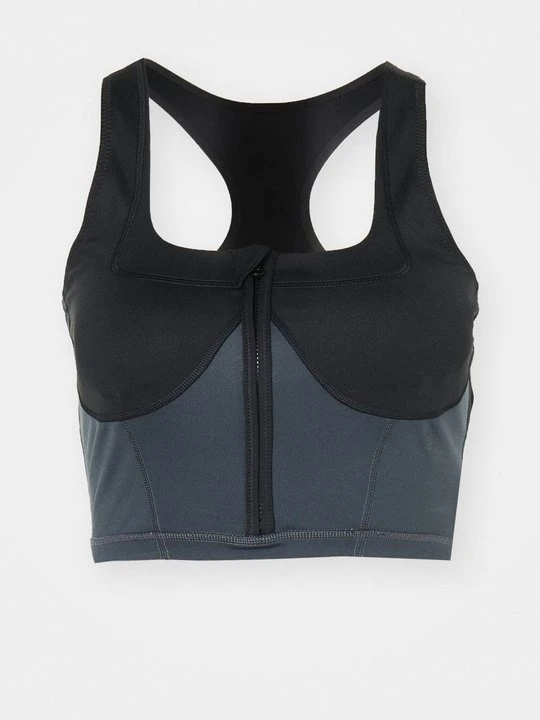 Zdjęcie produktu Stanik sportowy z wysokim wsparciem Adidas by Stella McCartney ciemnoszary