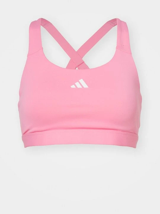 Zdjęcie produktu Stanik sportowy z wysokim wsparciem Adidas różowy