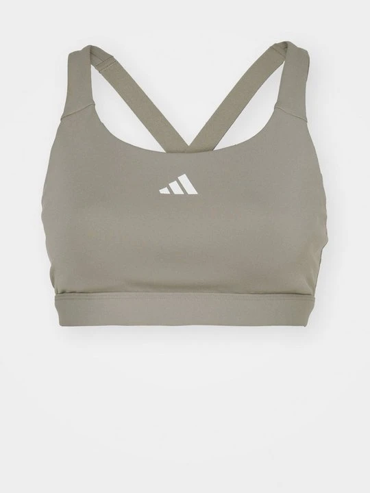 Zdjęcie produktu Stanik sportowy z wysokim wsparciem Adidas szary