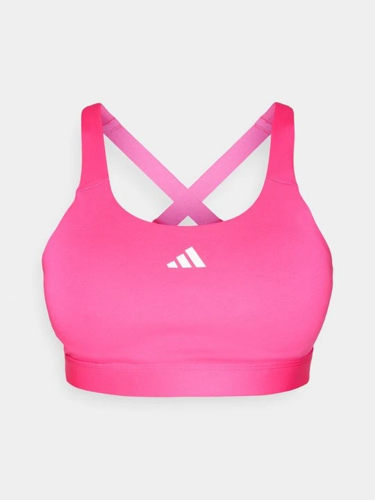 Zdjęcie produktu Stanik sportowy z wysokim wsparciem Adidas różowy