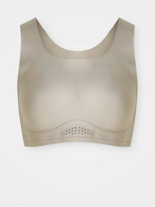 Zdjęcie produktu Stanik sportowy z wysokim wsparciem Calvin Klein beżowy