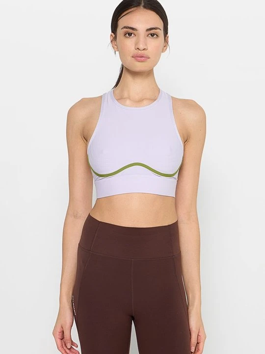 Zdjęcie produktu Stanik sportowy z wysokim wsparciem Fabletics fioletowy