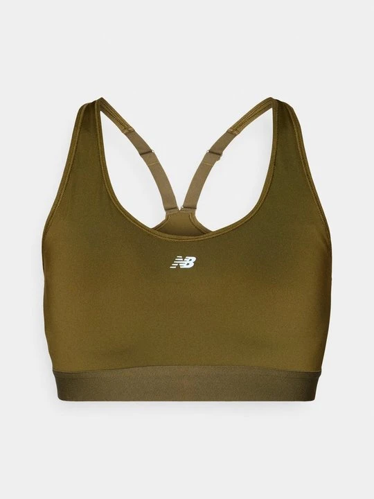 Zdjęcie produktu Stanik sportowy z wysokim wsparciem New Balance brązowy