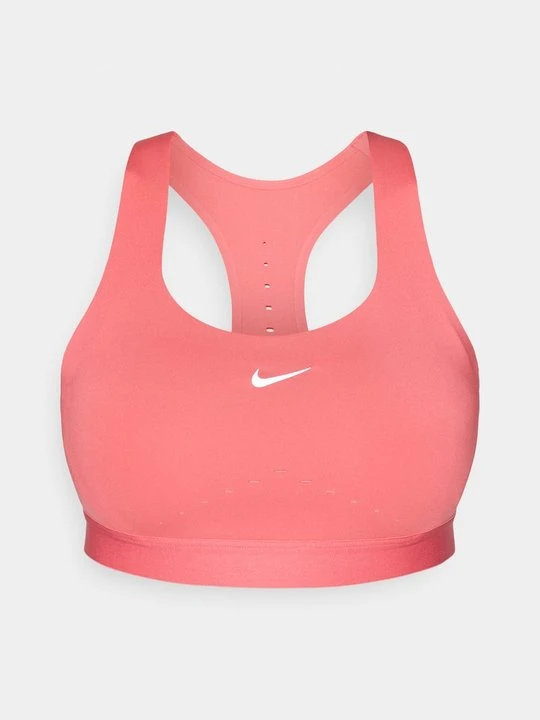 Zdjęcie produktu Stanik sportowy z wysokim wsparciem Nike pomarańczowy