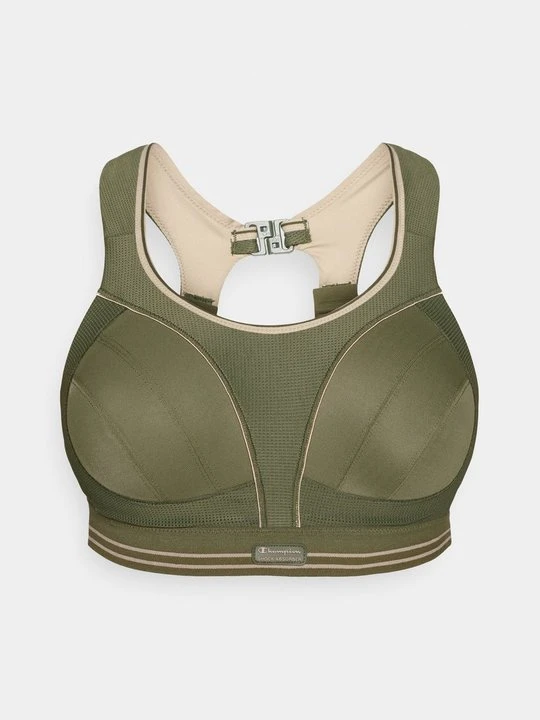 Zdjęcie produktu Stanik sportowy z wysokim wsparciem Shock Absorber khaki