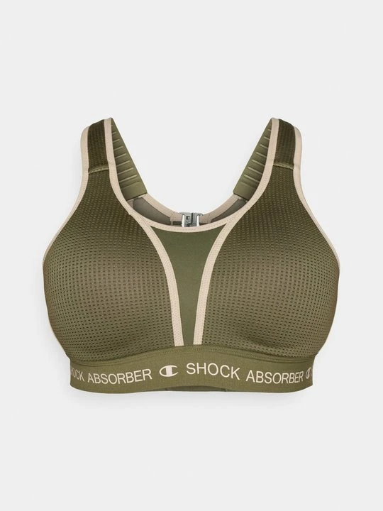 Zdjęcie produktu Stanik sportowy z wysokim wsparciem Shock Absorber khaki