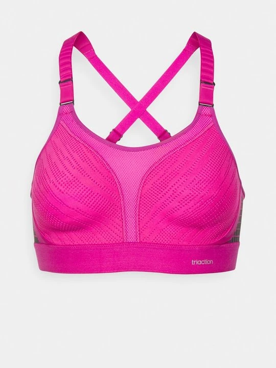 Zdjęcie produktu Stanik sportowy z wysokim wsparciem Triaction by Triumph różowy
