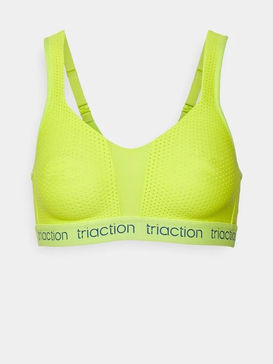 Zdjęcie produktu Stanik sportowy z wysokim wsparciem Triaction by Triumph zielony neon
