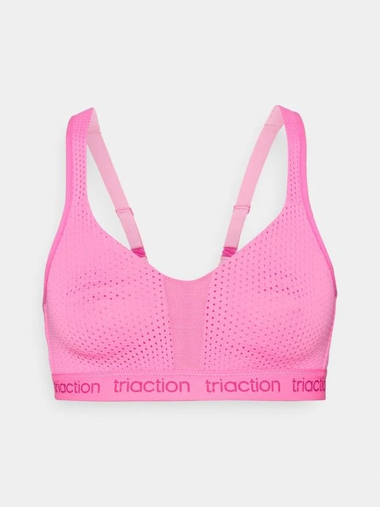 Zdjęcie produktu Stanik sportowy z wysokim wsparciem Triaction by Triumph różowy