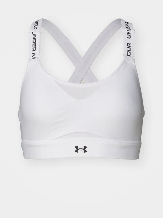 Zdjęcie produktu Stanik sportowy z wysokim wsparciem Under Armour biały