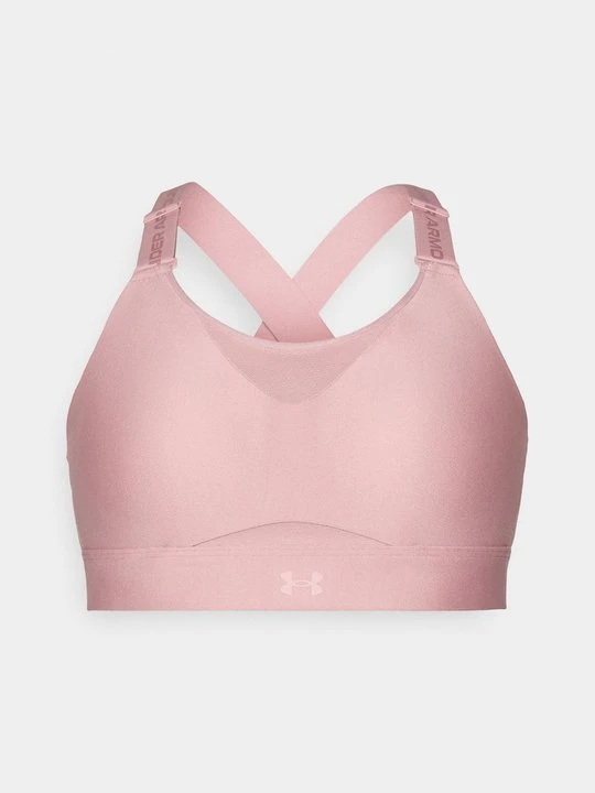 Zdjęcie produktu Stanik sportowy z wysokim wsparciem Under Armour jasnoróżowy