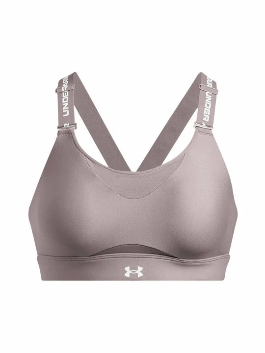 Zdjęcie produktu Stanik sportowy z wysokim wsparciem Under Armour szary