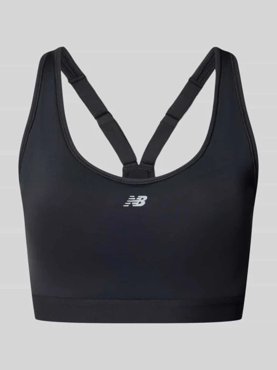 Zdjęcie produktu Stanik z logo New Balance Czarny