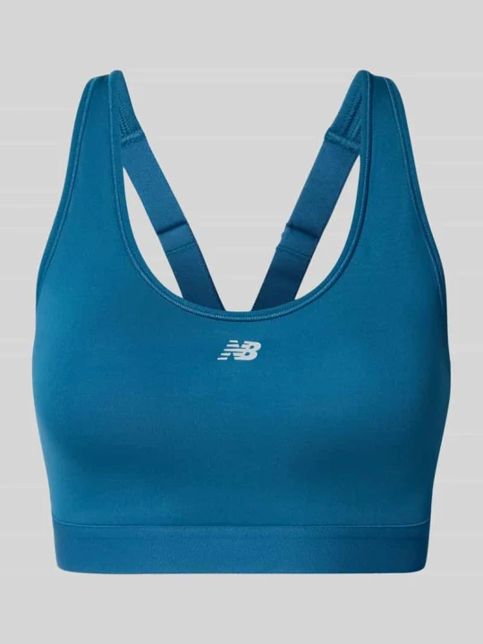 Zdjęcie produktu Stanik z logo New Balance Turkusowy