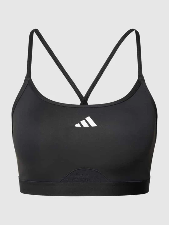 Zdjęcie produktu Stanik z nadrukiem z logo Adidas Czarny
