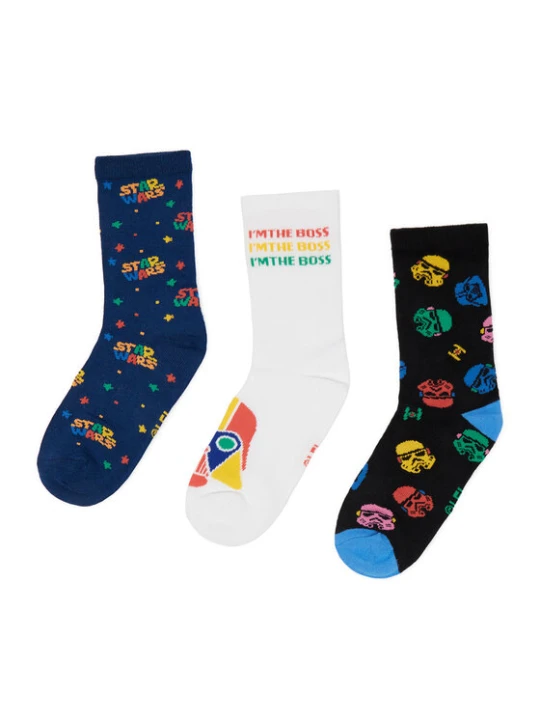 Zdjęcie produktu Star Wars Skarpety długie CEO-ACCCS-SS26-103SW(3-PACK) Kolorowy