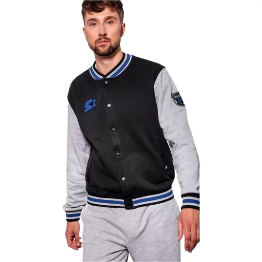 Zdjęcie produktu Starter Man College Blouse SUG-020-BD-200, Męskie, Czarne, bluzy, bawełna, rozmiar: M