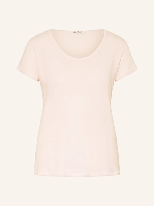 Zdjęcie produktu Stefan Brandt T-Shirt Z Lnu rosa BLADORÓŻOWY