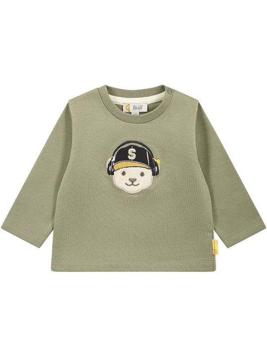 Zdjęcie produktu Steiff Bluza w kolorze khaki rozmiar: 80