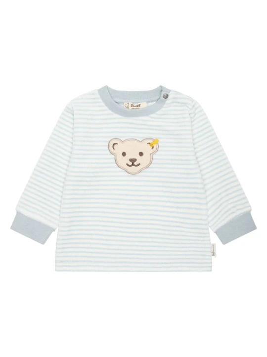 Zdjęcie produktu Steiff Bluza w kolorze kremowo-błękitnym rozmiar: 50