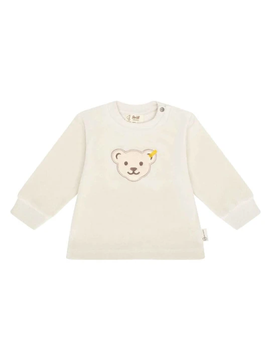 Zdjęcie produktu Steiff Bluza w kolorze kremowym rozmiar: 86