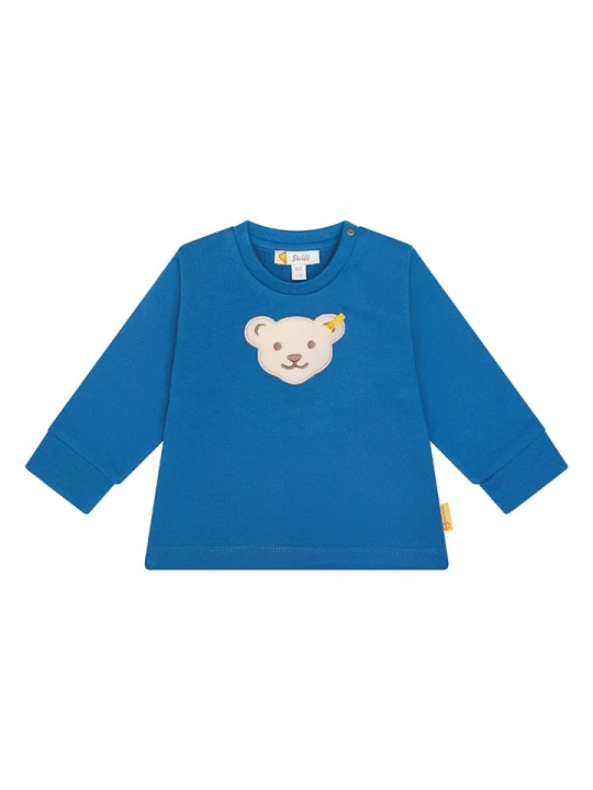 Zdjęcie produktu Steiff Bluza w kolorze niebieskim rozmiar: 74