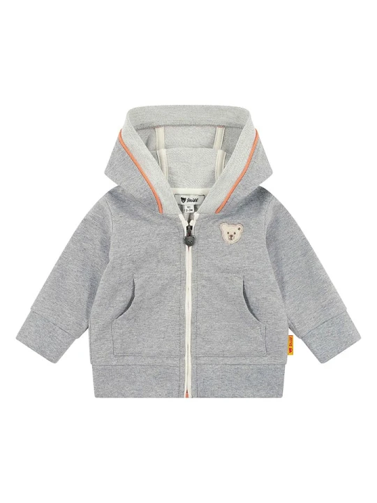 Zdjęcie produktu Steiff Bluza w kolorze szarym rozmiar: 74