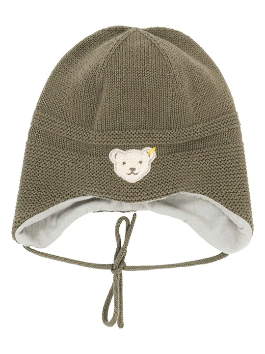 Zdjęcie produktu Steiff Czapka w kolorze khaki rozmiar: 37 cm