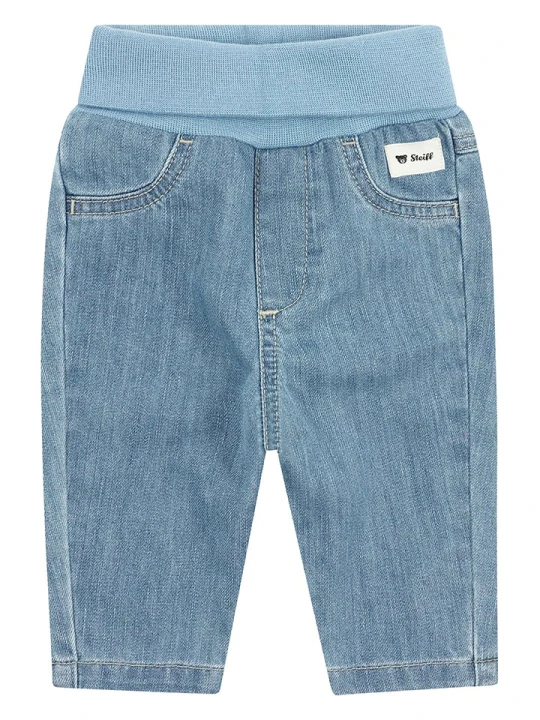 Zdjęcie produktu Steiff Dżinsy - Regular fit - w kolorze niebieskim rozmiar: 68