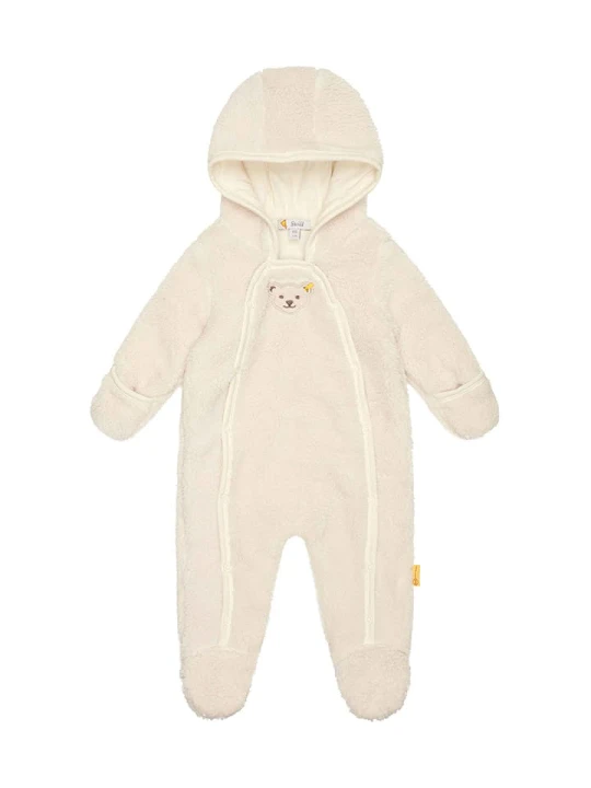 Zdjęcie produktu Steiff Kombinezon polarowy w kolorze kremowym rozmiar: 68