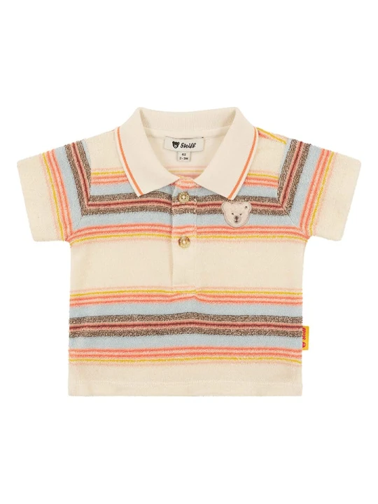 Zdjęcie produktu Steiff Koszulka polo w kolorze beżowym rozmiar: 86