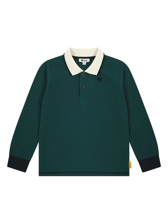 Zdjęcie produktu Steiff Koszulka polo w kolorze zielonym rozmiar: 122