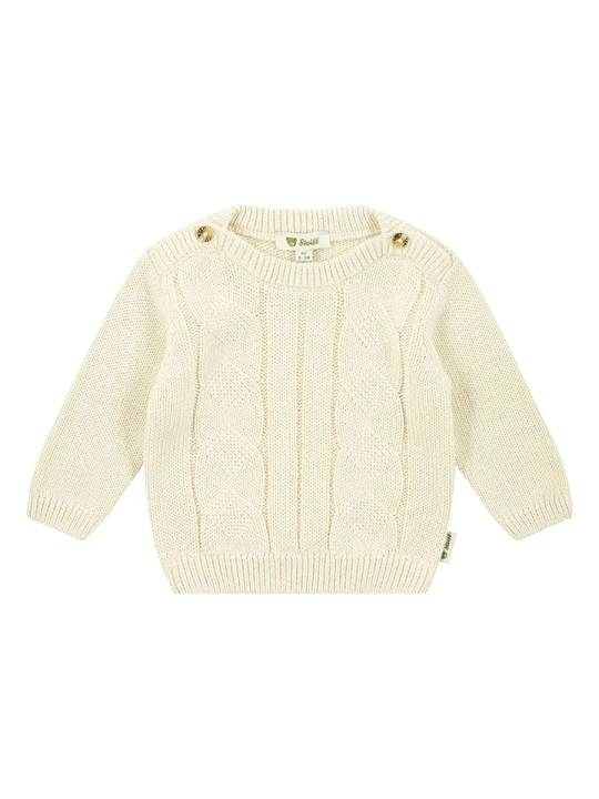 Zdjęcie produktu Steiff Sweter w kolorze kremowym rozmiar: 80