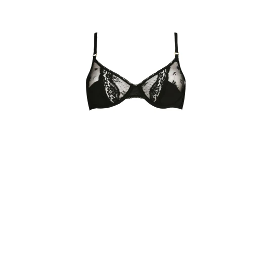 Zdjęcie produktu Stella McCartney Koronkowy biustonosz czarny