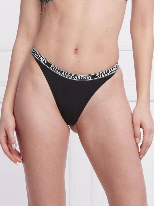 Zdjęcie produktu Stella McCartney Stringi czarny