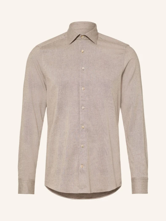 Zdjęcie produktu Stenströms Koszula Flanelowa O Kroju Slimline beige