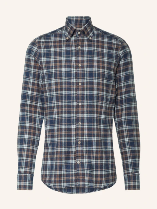 Zdjęcie produktu Stenströms Koszula Flanelowa O Kroju Slimline blau