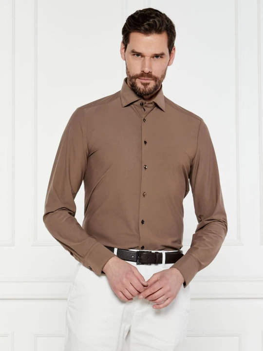 Zdjęcie produktu Stenströms Koszula | Slim Fit brązowy