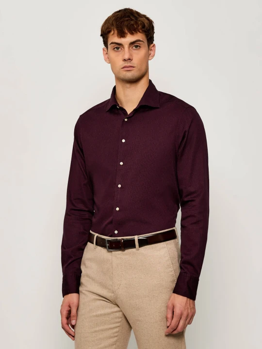 Zdjęcie produktu Stenströms Koszula | Slim Fit bordowy