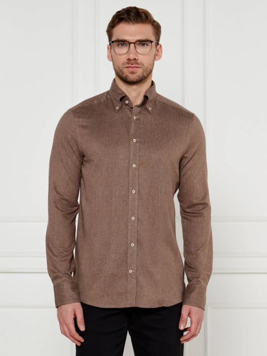 Zdjęcie produktu Stenströms Koszula | Slim Fit brązowy