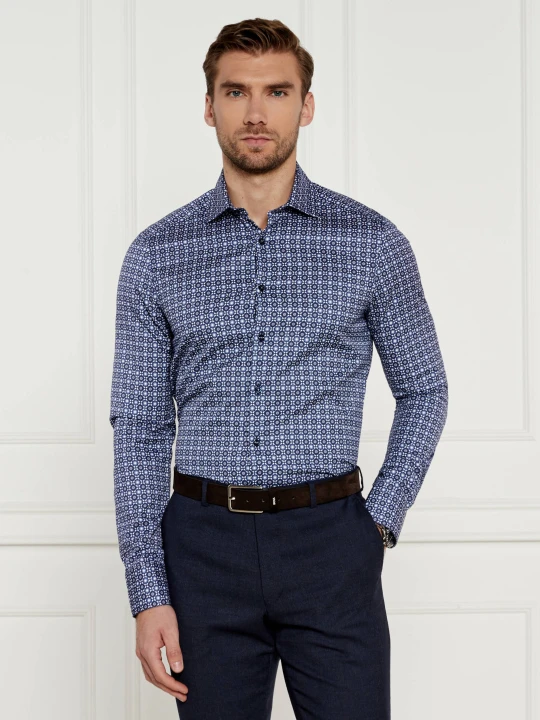 Zdjęcie produktu Stenströms Koszula | Slim Fit granatowy
