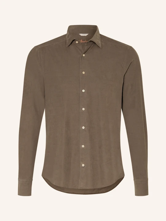 Zdjęcie produktu Stenströms Koszula Sztruksowa Slim Fit gruen KHAKI