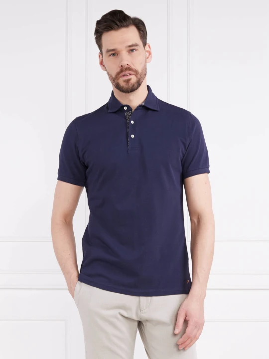 Zdjęcie produktu Stenströms Polo | Slim Fit granatowy