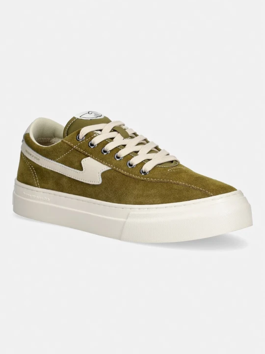 Zdjęcie produktu Stepney Workers Club DELLOW S-STRIKE SUEDE sneakersy męskie zamszowe zielony