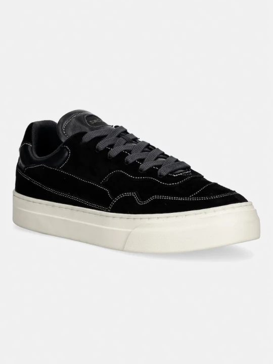 Zdjęcie produktu Stepney Workers Club OM6c PEARL OMNI SILK SUEDE sneakersy męskie zamszowe czarny