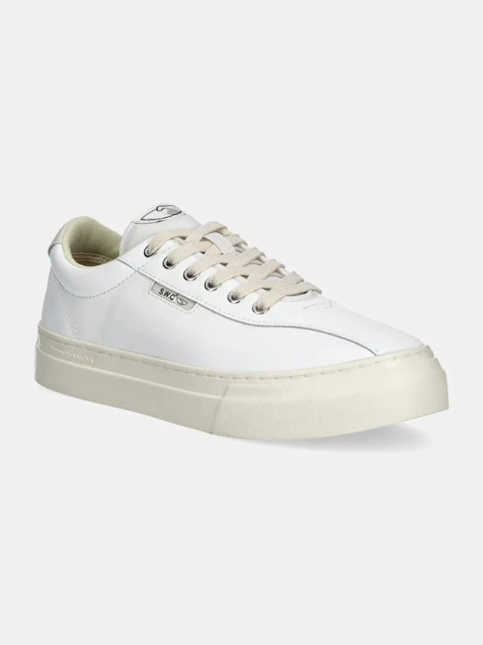 Zdjęcie produktu Stepney Workers Club sneakersy skórzane Dellow 02 Cup Leather biały